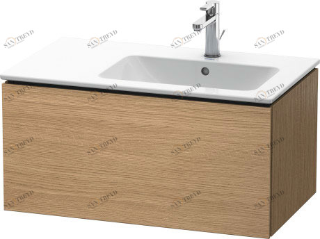 LC614105252 L-Cube Тумбочка подвесная Европейский дуб, декор Duravit