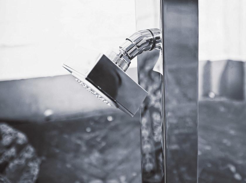 Inoxstyle Летний душ из нержавеющей стали Tecno cube 01015 l stylo - Вид №3