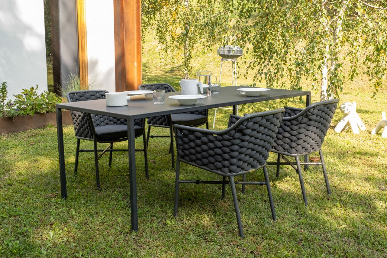 Штабелируемый садовый стул с подлокотниками DRIGANI любовь ARCH-00108110 - Вид №9