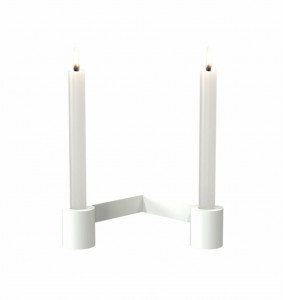 FROST Подсвечник 2005 » белый Нержавеющая сталь Белый N2005-W