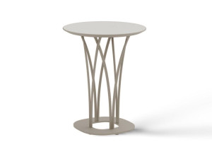 Алюминиевый круглый садовый стол