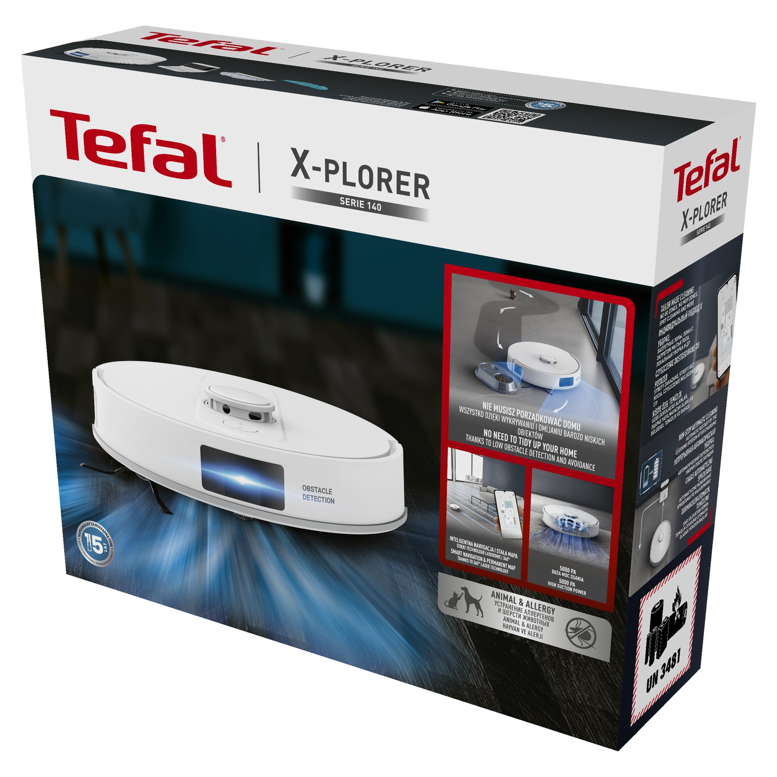 9225021 Робот-пылесос Tefal RG9177WH белый STDN-0033794 - Вид №2