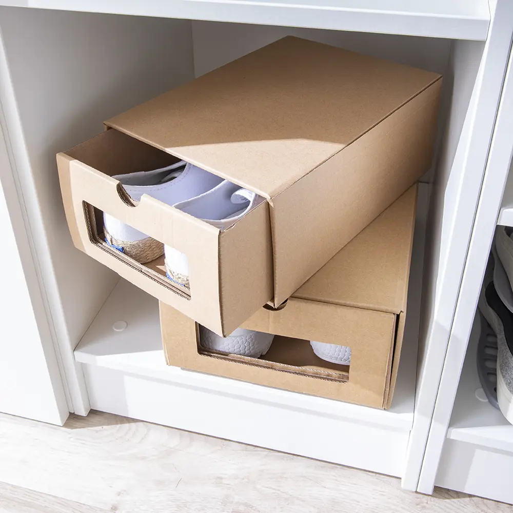 Коробка для обуви Spaceo 21x12x30 см картон 2 шт 82762245 STLM-2196256  - Вид №6