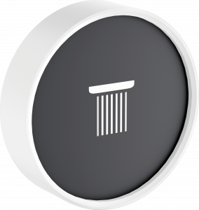 25012700 Душевая лейка RainButton Symbol 01 Hansgrohe