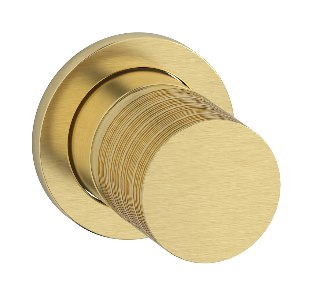 Внешние части встроенного смесителя на 1 потребителя WE ARE IB vn394ss Brushed Pale Gold Vinile