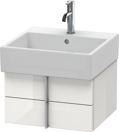 VA628400707 Тумбочка подвесная Vero Air #VA6284 484 x 431 мм Бетонно-серый матовый декор Duravit - Вид №2