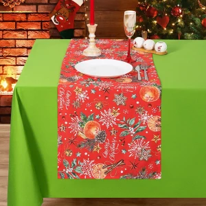 Дорожка Altali Пунш прямоугольная 40x140 см цвет красный