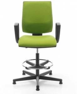 Kastel Офисный стул 5 спиц с подлокотниками Kubix