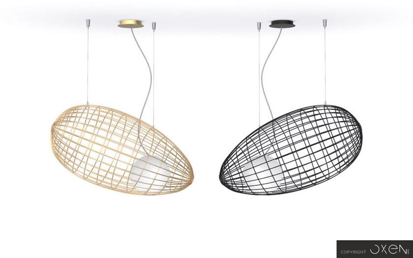 NEXO LUCE Светодиодный подвесной светильник из стали Oxen pendant lamp 7007a1 / 7007a2 - Вид №5