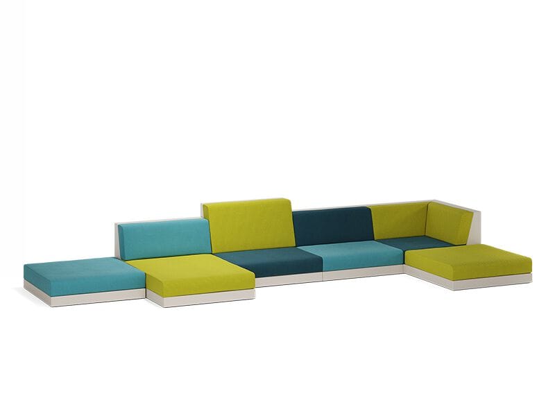 Тканевый модульный садовый диван Vondom Pixel ARCH-00086242