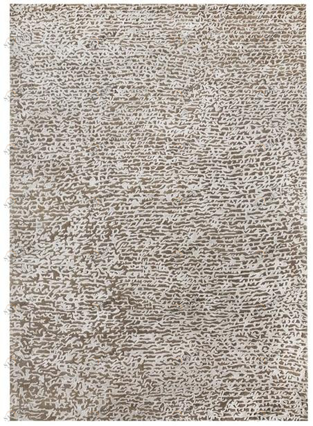 I + I Ковер из шерсти, вискозы и хлопка с рисунком  C 42m - c 42l 