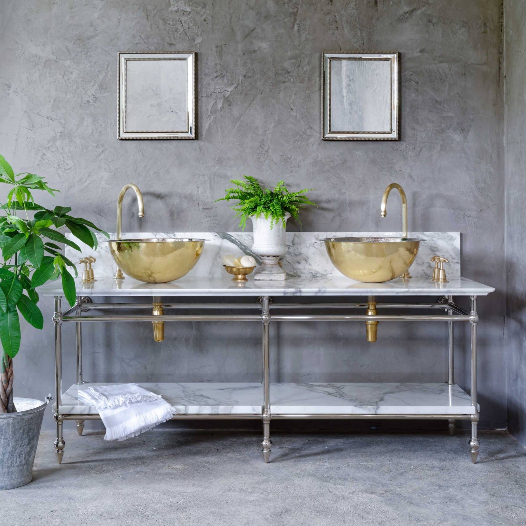 Marble & Stone Washstands Раковина The Manhattan Double Catchpoleandrye  - Вид №2