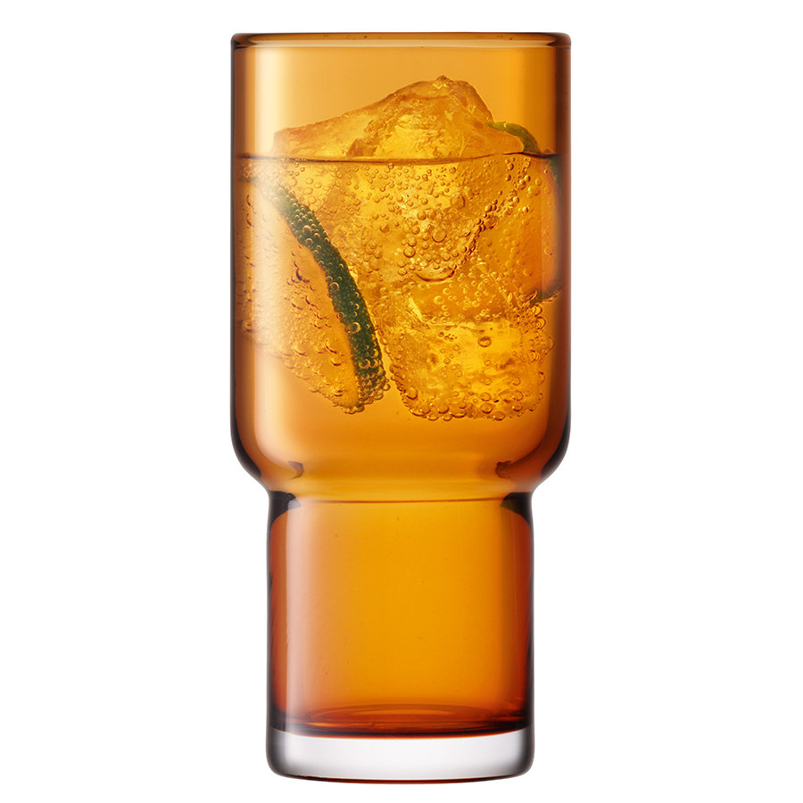 G1323-14-835A Набор из 2 хайболов utility 390 мл охра LSA International  - Вид №5