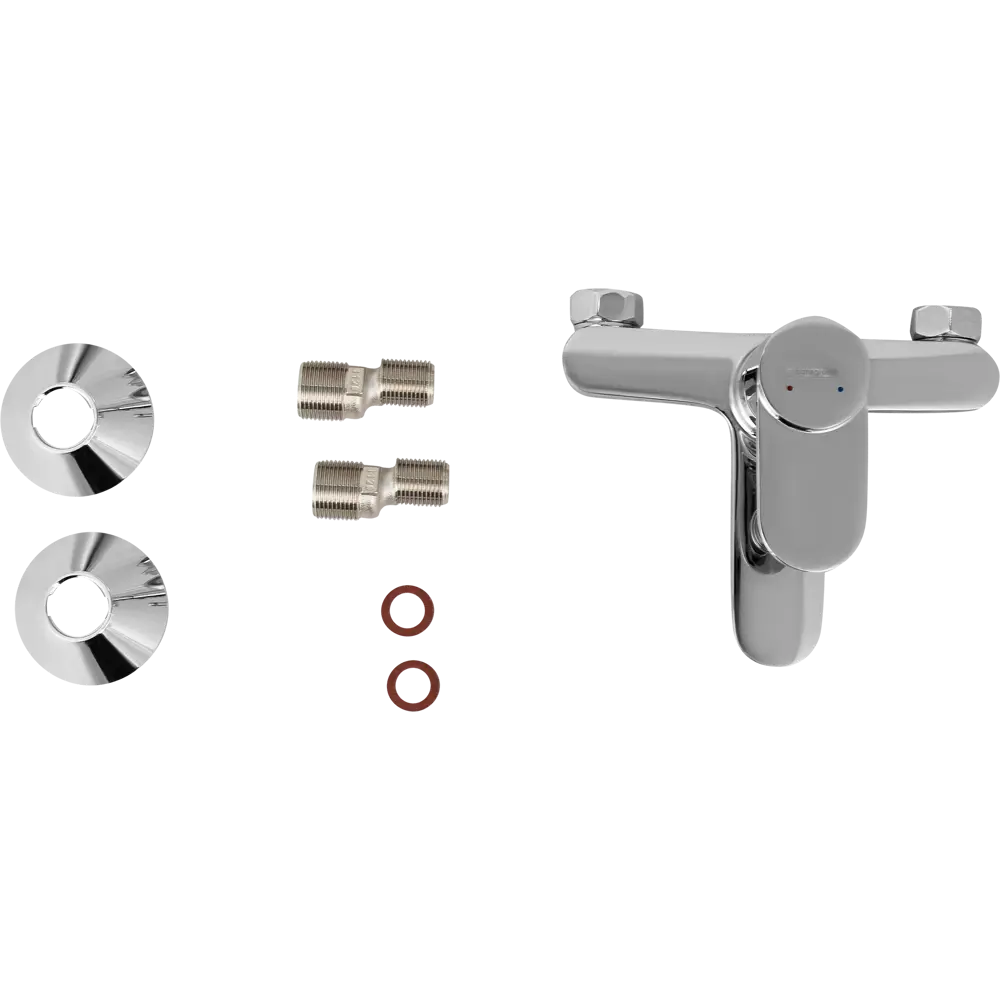 Смеситель для ванны и душа Hansgrohe Vernis однорычажный цвет хром 82773486 STLM-2027800 - Вид №4