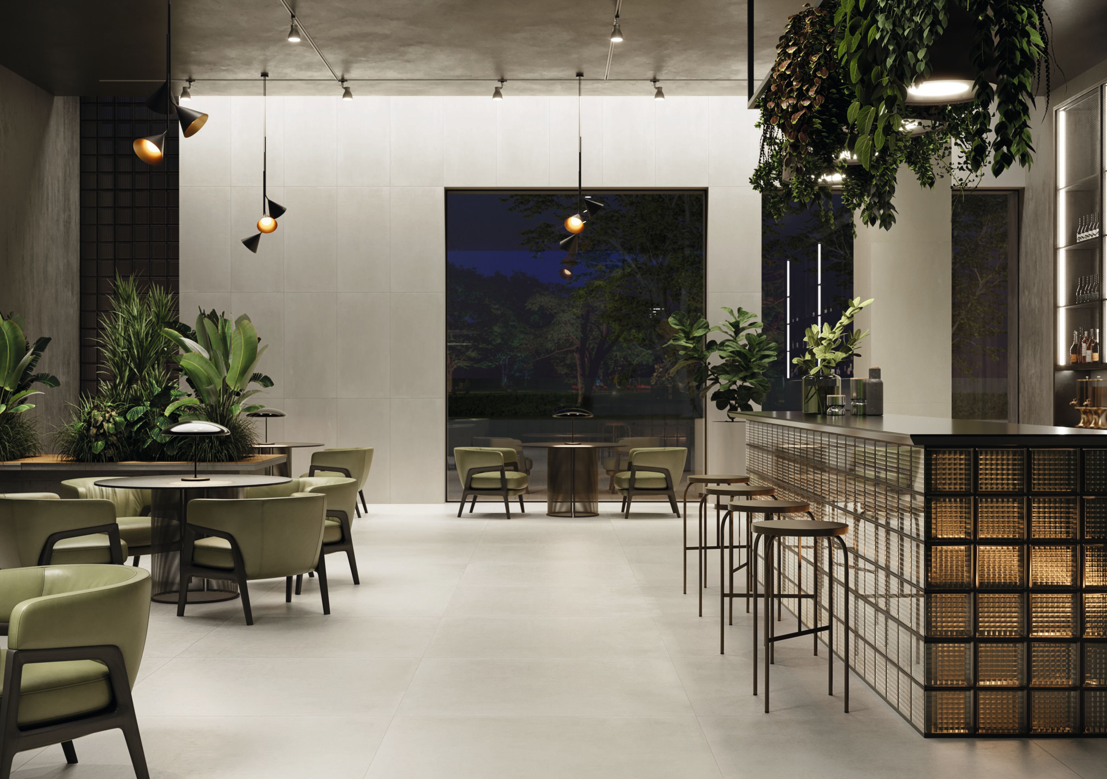 Напольное / напольное покрытие из керамогранита с металлическим эффектом Imola OXYD ARCH-00084221 - Вид №3