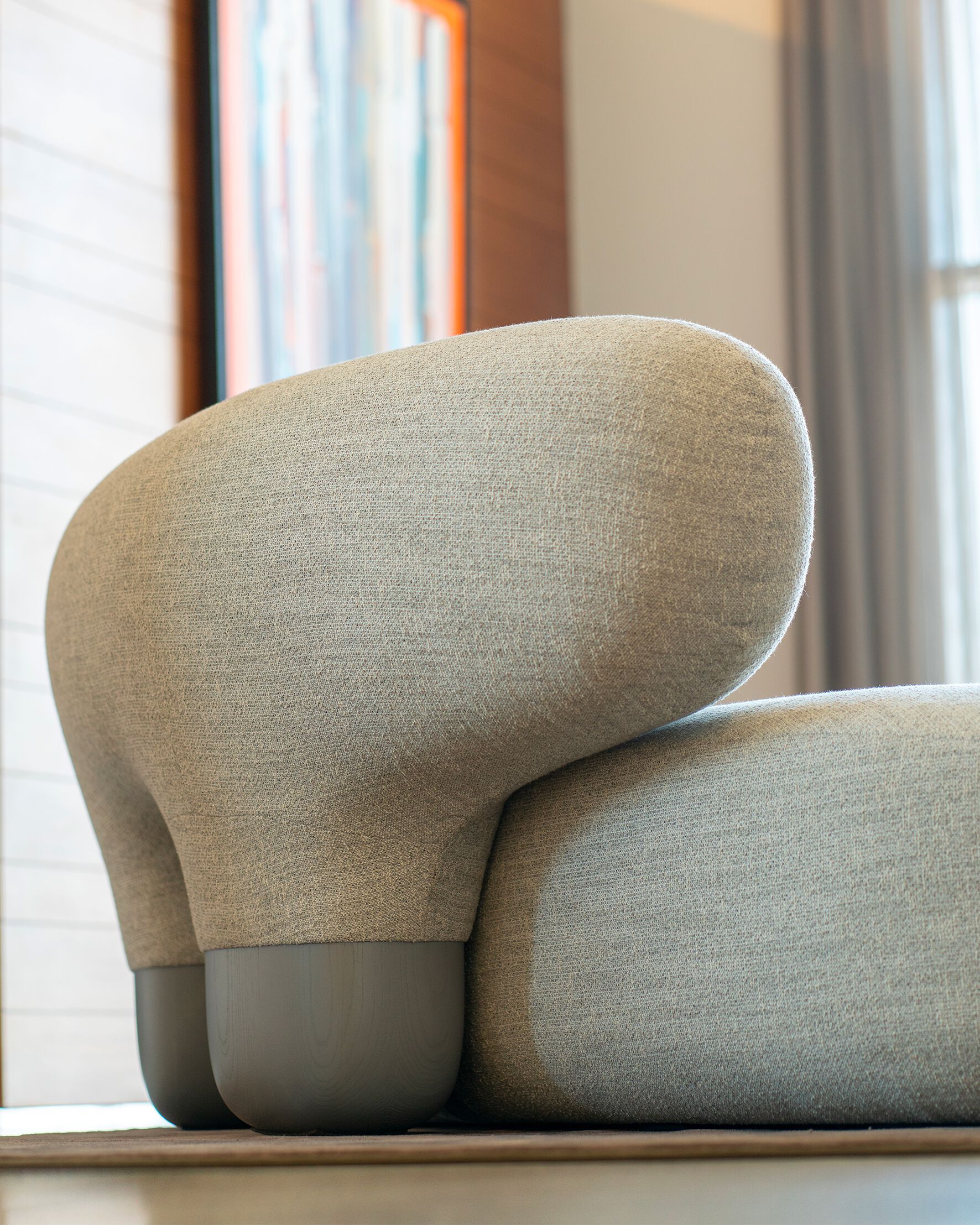 Изогнутый диван из ткани Secolo Asawa ARCH-00089267 - Вид №4