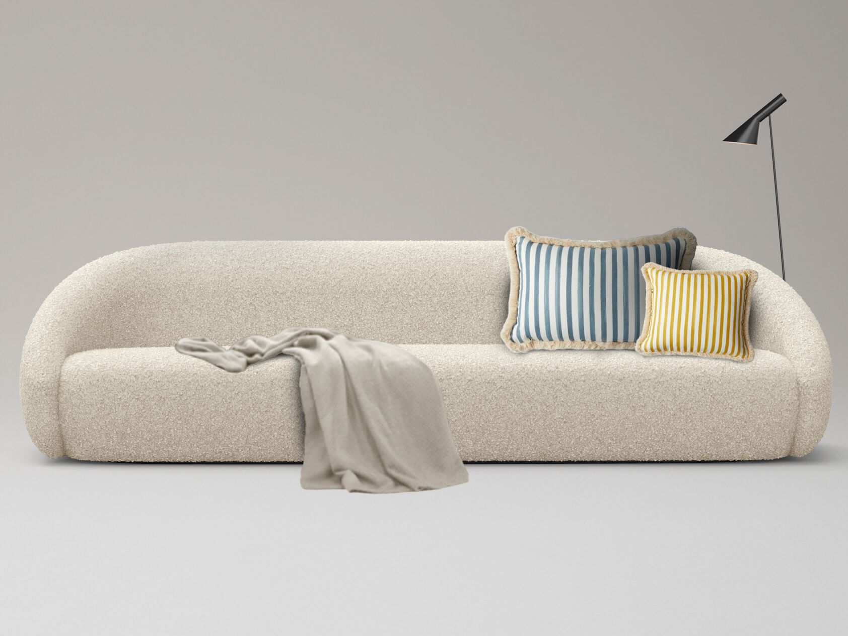 3-местный тканевый диван La Cividina Apper ARCH-00132989