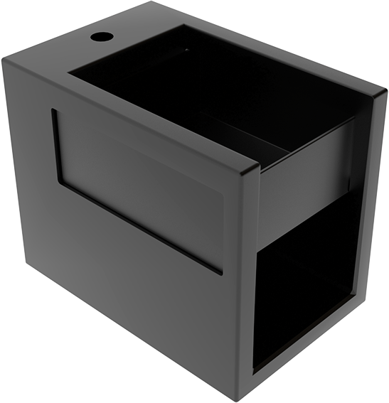 BXBI013 Напольное биде приставное GSG CERAMIC BOX