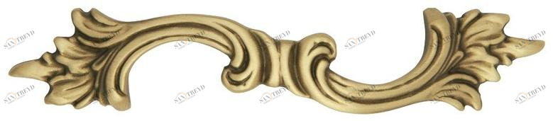 LINEA CALI' Ручка для мебели из латуни Rococò 1285mb0128/064/096