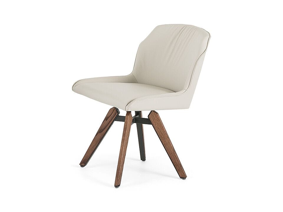 Кожаный поворотный стул Cattelan italia Tyler ARCH-00107240