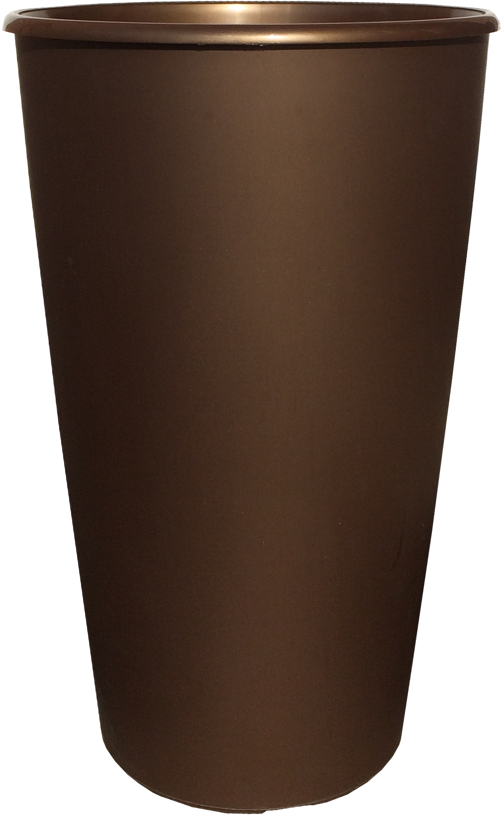 1100-3 Горшок д. цветов Le cone d=28 18,5л(10л) Бронза кор. Цветочная коллекция 