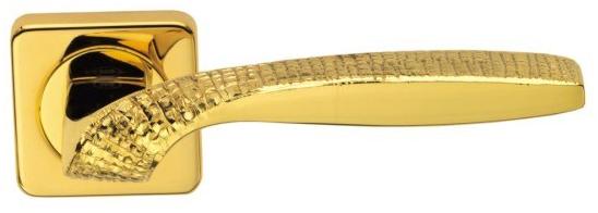 Pasini Ручка из латуни на розетке Quadrata 3541  - Вид №3