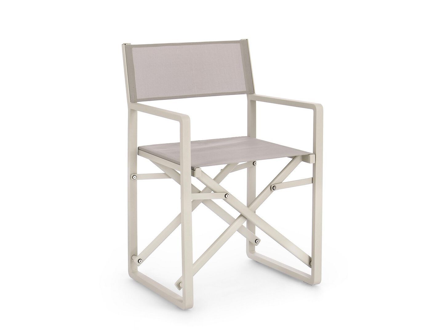 Алюминиевый складной стул с подлокотниками BIZZOTTO Konnor ARCH-00039955