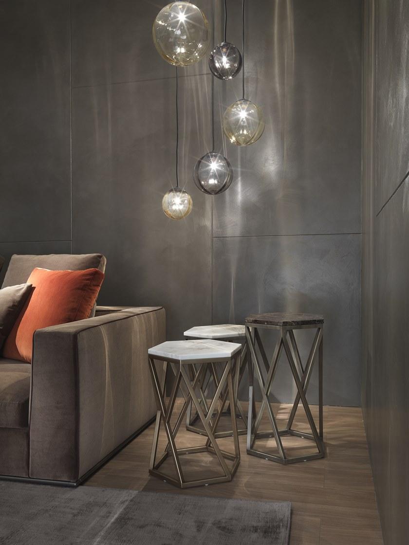 Marelli Шестиугольный мраморный журнальный столик для гостиной Tatlin sun-id-1371002 - Вид №9