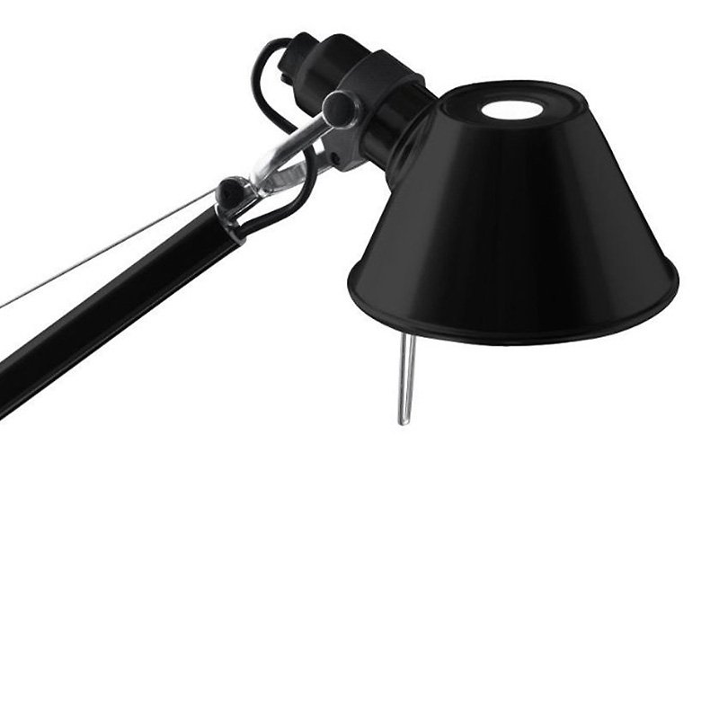 Настольная лампа 37х45см черная Tolomeo Micro A011830 ARTEMIDE  00-3883002 Коричневый;черный  - Вид №7