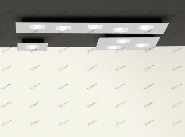 Fabbian Алюминиевый светодиодный потолочный светильник Quarter sun-id-1443881