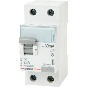 УЗО Legrand TX3 1P N 25 А 30 мА 10 кА AC 403000 10306900 STLM-2086499