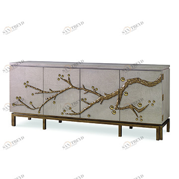 Шкафы 06809-820-001 Cherry Blossom Media Cabinet - Oak Ambella 