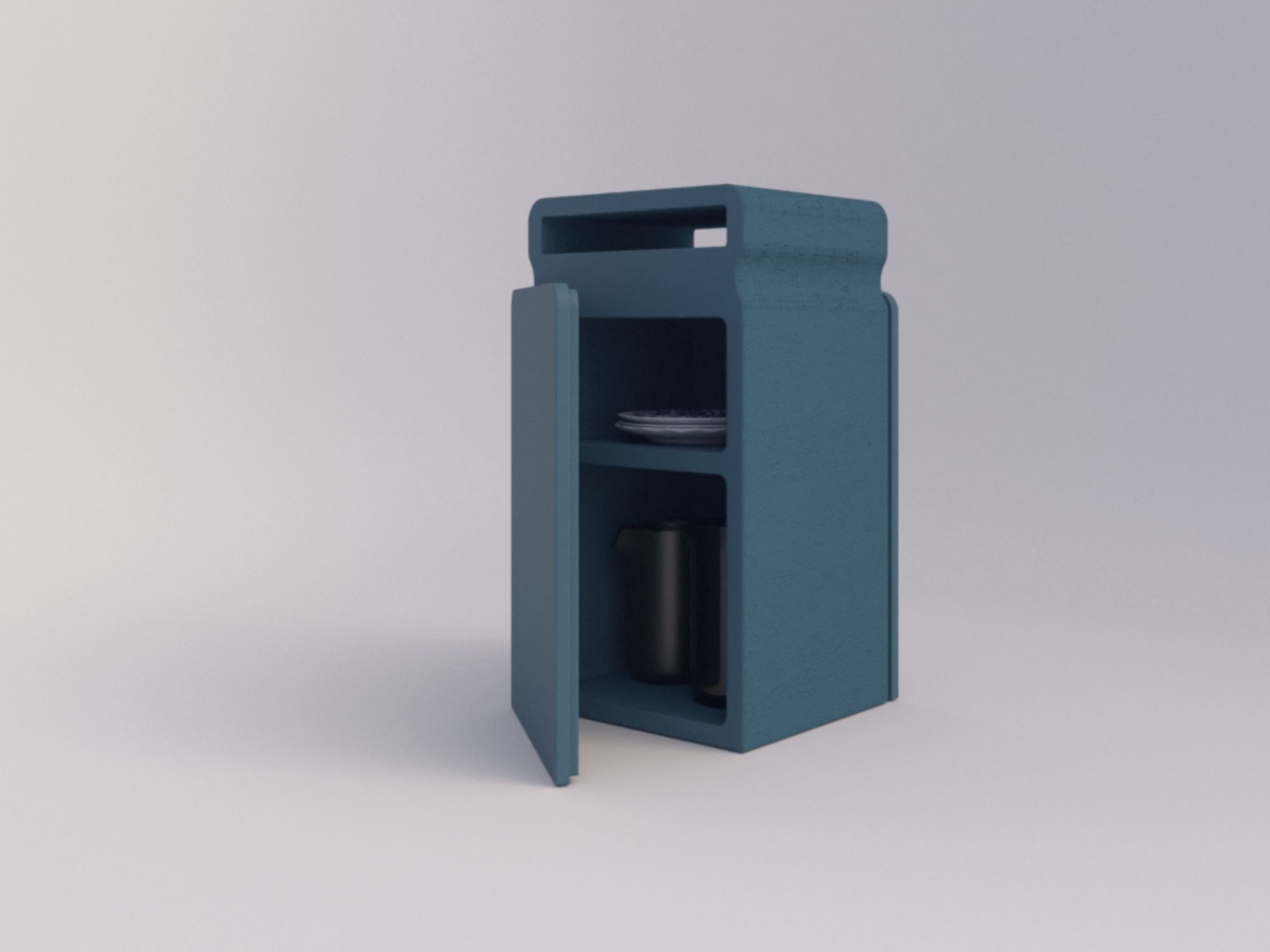 Мебель контейнеры в бетонной конструкции Voltan 555 ARCH-00021949 - Вид №88