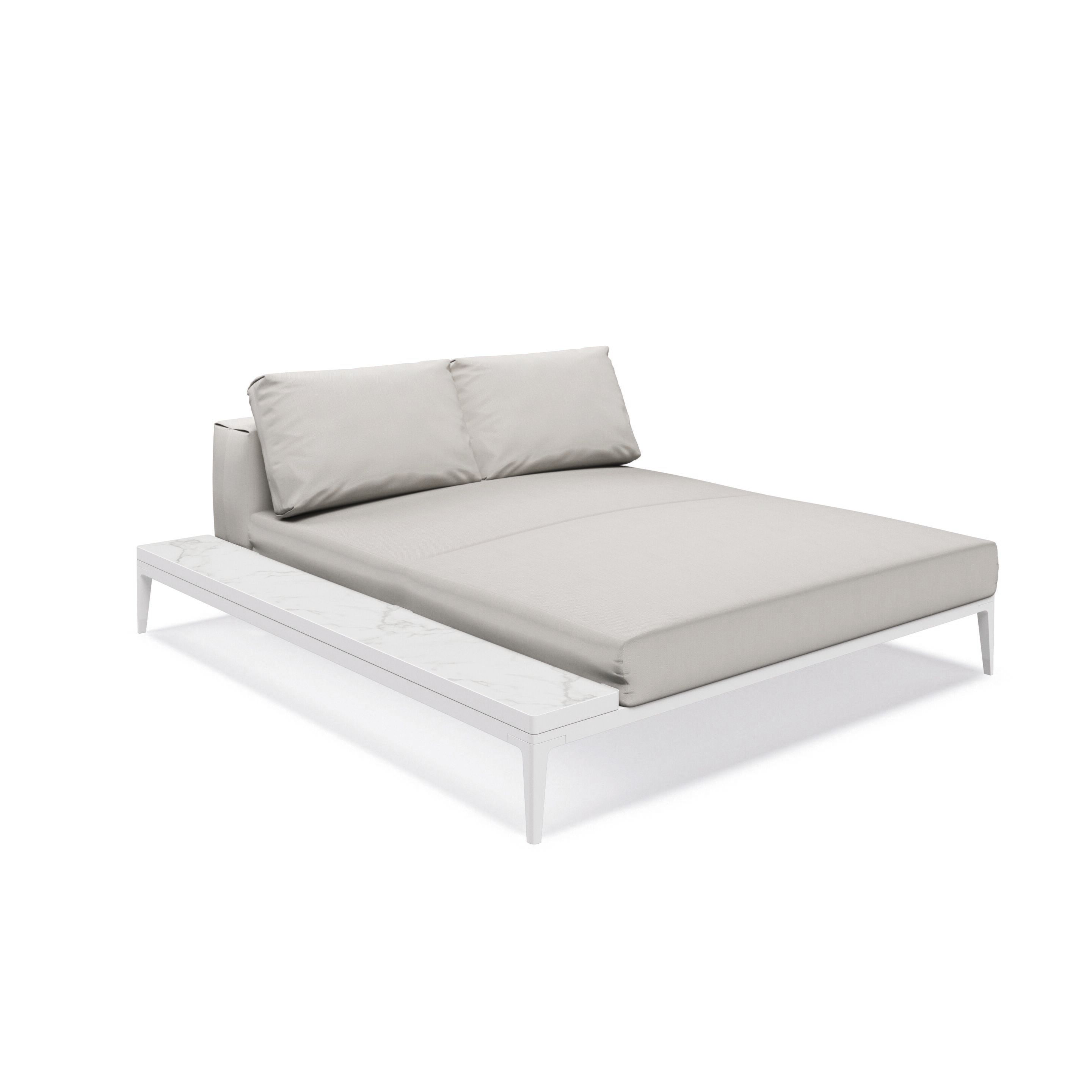 Тканевый угловой модульный садовый диван Gloster сетка ARCH-00114712 - Вид №104