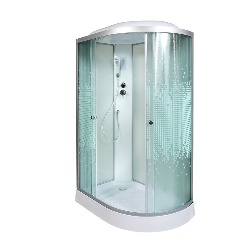 BМ1510 с электрикой BLACK Душевая кабина DETO Серия ВМ L 902 L с электрикой - Вид №2