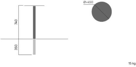 VESTRE Стол для пикника из стали и дерева April sun-id-1381246 - Вид №11