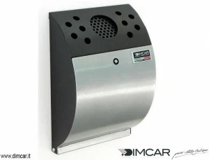 DIMCAR Пепельница для общественных мест из оцинкованной стали City