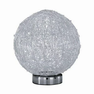 Настольная лампа Ideal Lux Emis TL1 D16 IDEAL LUX ИНТЕРЬЕРНЫЕ 080737 Серебро