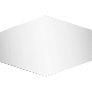 Зеркальная плитка Omega Glass NNLM70 сота 30x20 см глянцевая цвет серебро 6 шт.