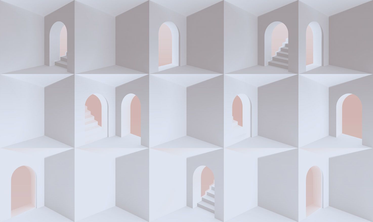 Обои с рисунком Jannelli&Volpi STAIRWAYS ARCH-00134269 - Вид №3