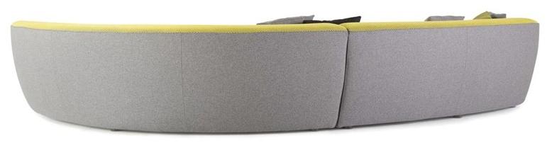 Roche Bobois Изогнутый модульный угловой диван Edito sun-id-1460554 - Вид №3