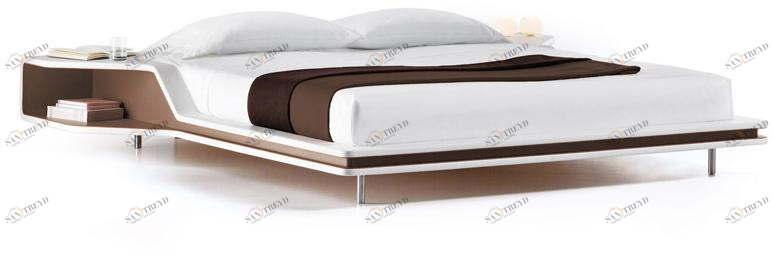 ESTEL GROUP Двуспальная кровать в коже sun-id-1371848