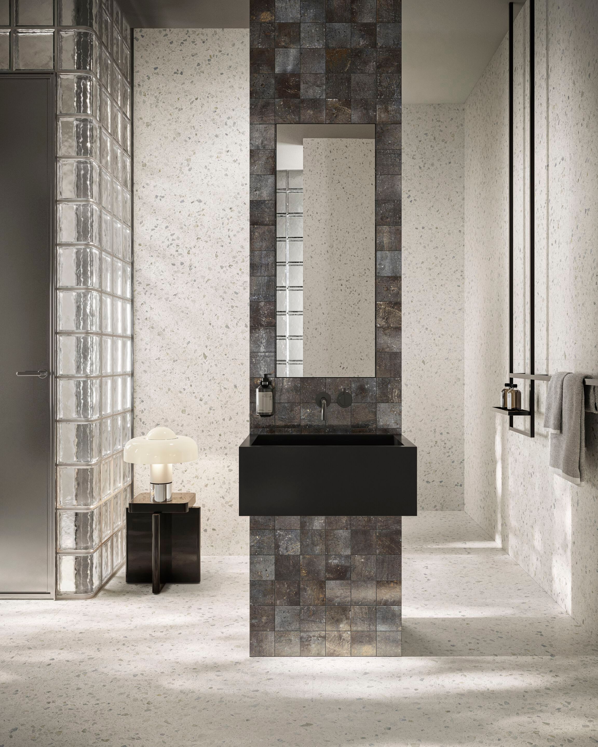 Пол / керамогранит с эффектом Венецианского терраццо CERAMICA SANT'AGOSTINO Glow ARCH-00076080 - Вид №1