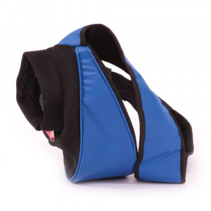 ПР0057166 Сумка-слинг для собак синяя YORIKI