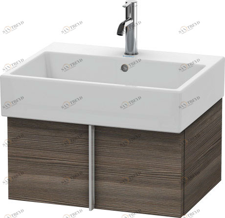 VA612505151 Vero Air Тумбочка подвесная Сосна коричневая, декор Duravit