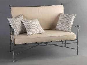 OFFICINACIANI Садовый диван из железа Intreccio Gf4004so