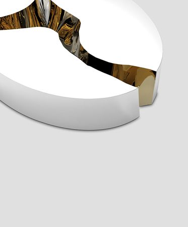 0-182 Овальный белый центральный стол Lapiaz Boca Do Lobo  - Вид №9