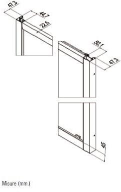 Samo Душевая кабина с двойной раздвижной дверцей Eccelsa sun-id-1480544 - Вид №4