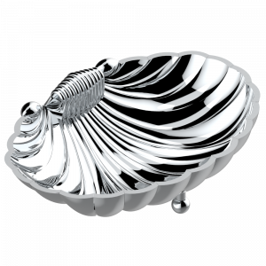 G00-548GM Мыльница-ракушка настольная (большой размер) Thg-paris прочие артикулы THG Хром