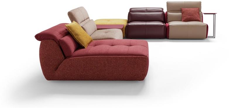 Egoitaliano Модульный кожаный диван с электроприводом Selfy sun-id-1432085 - Вид №6